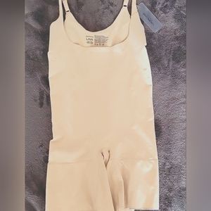 SHAPERX Bodysuit for Women Tummy Control Shapewear Mid-Thigh Seamless Full Body